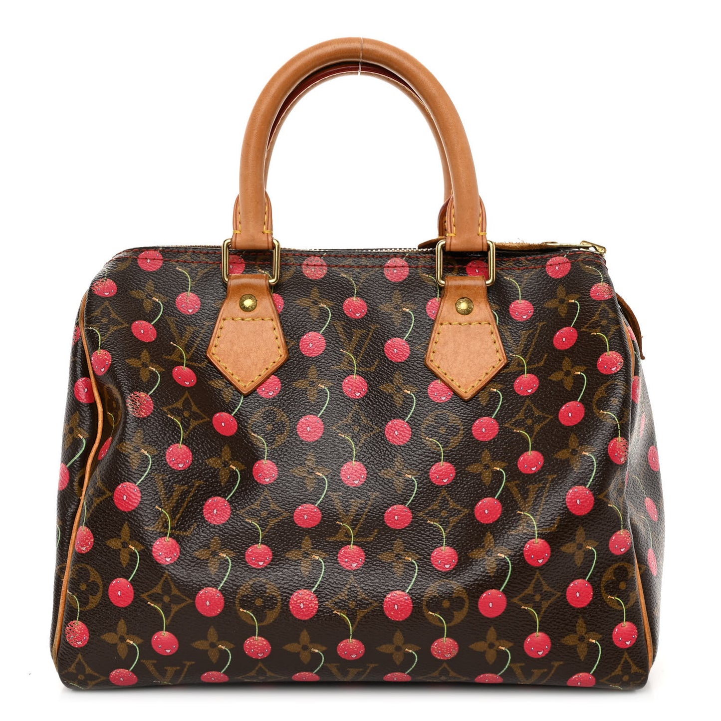 LOUIS VUITTON Monogram Cerises Speedy 25