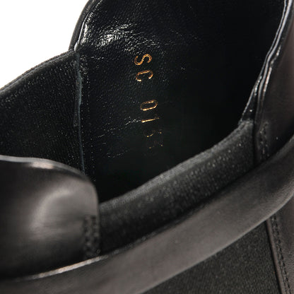 Louis Vuitton Leather Loyalty Flat Ankle Boots Black 37.5 5 of 8