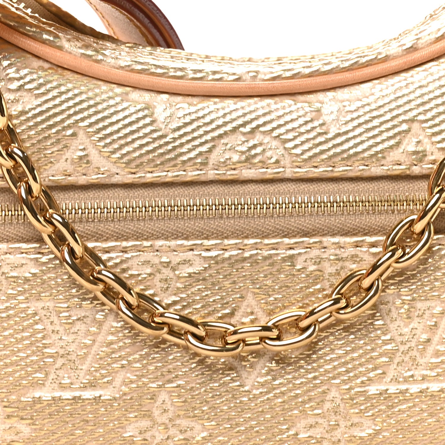 Louis Vuitton Monogram Jacquard Loop Gold 7 of 10