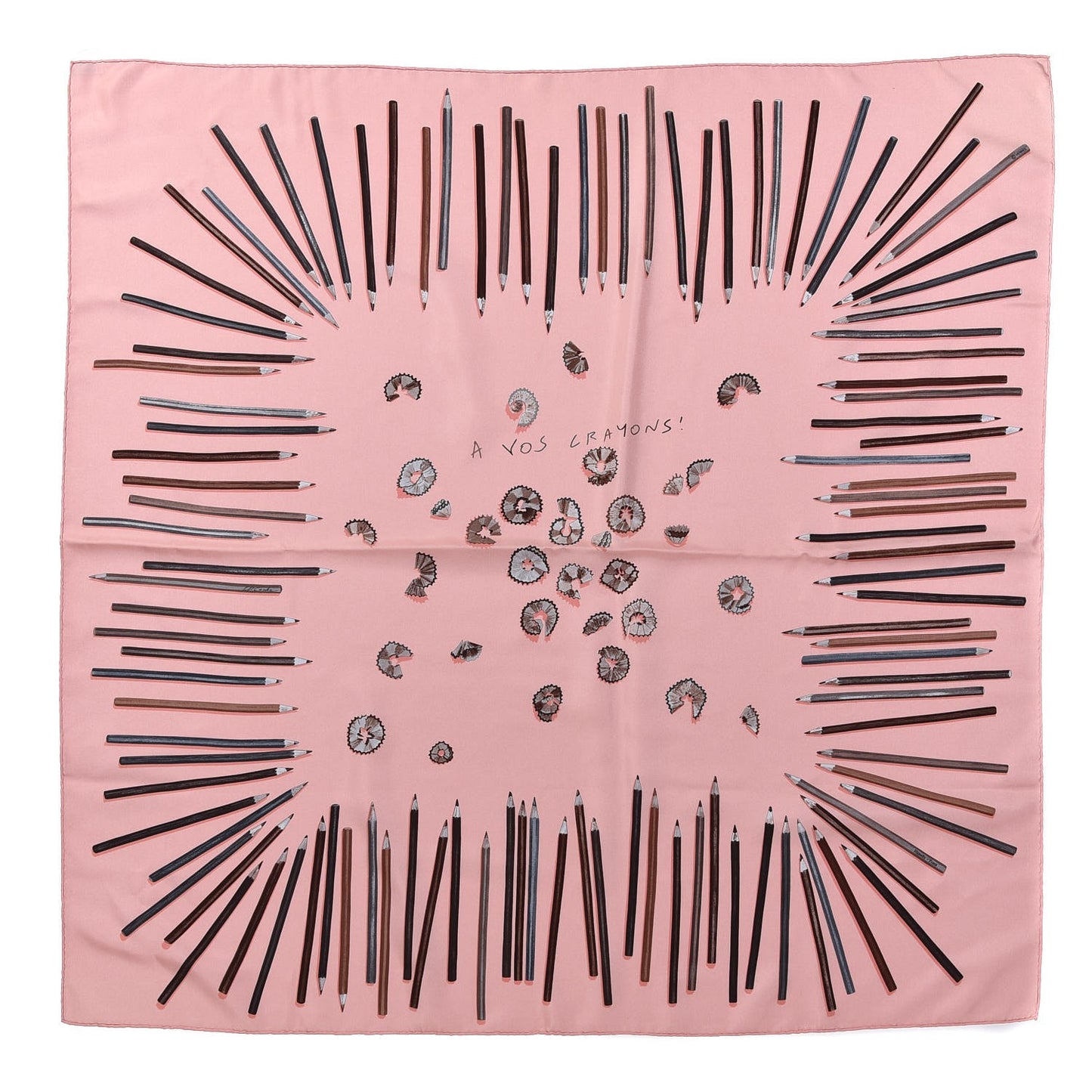 Silk A Vos Crayons Scarf 90