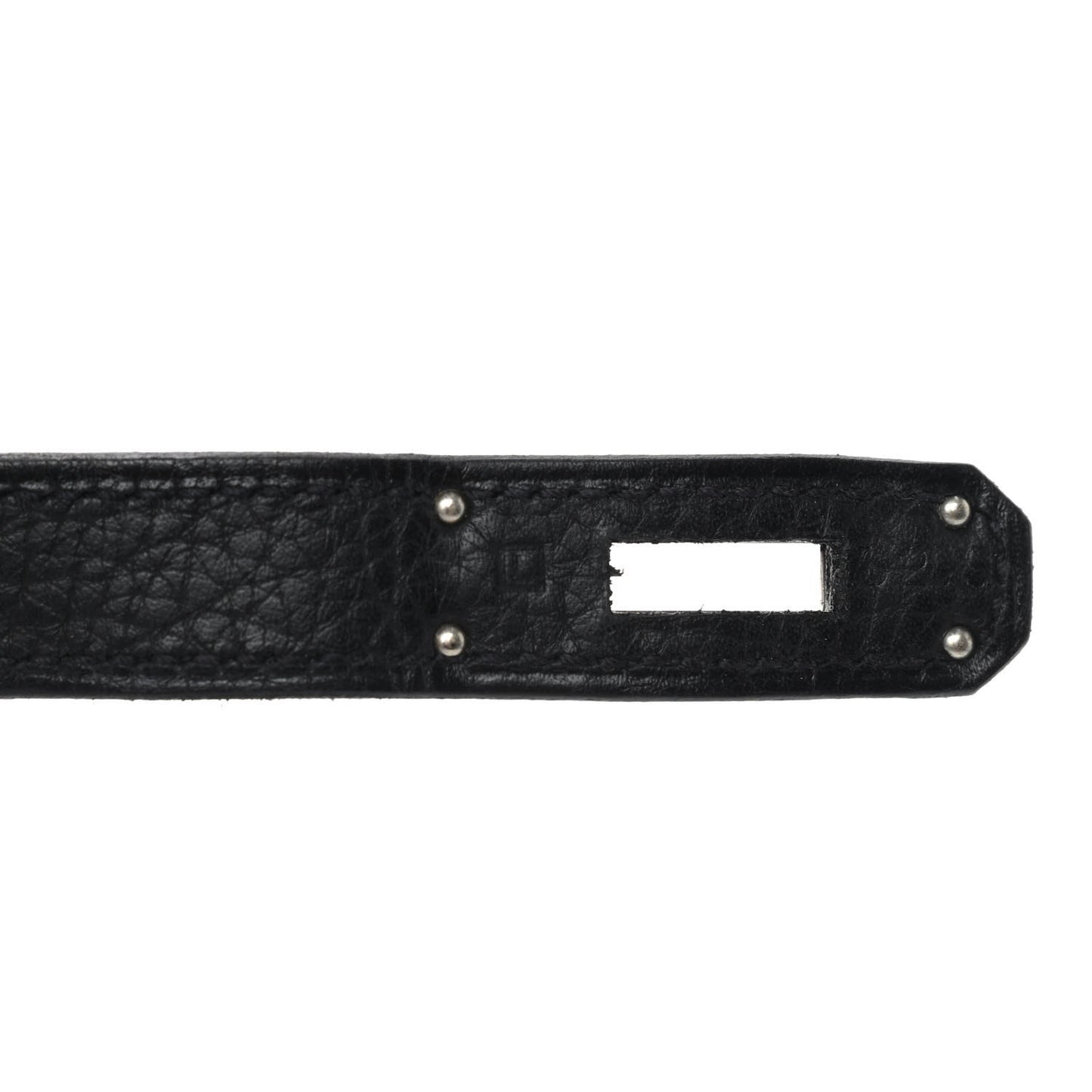 Taurillon Clemence Birkin 30 Black