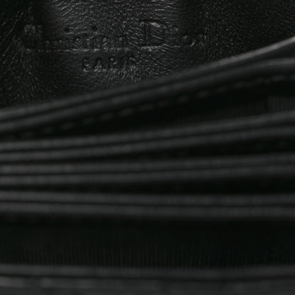 Christian Dior Lambskin Cannage Lady Dior Jasmine 5-Gusset Card Holder Black 6 of 8