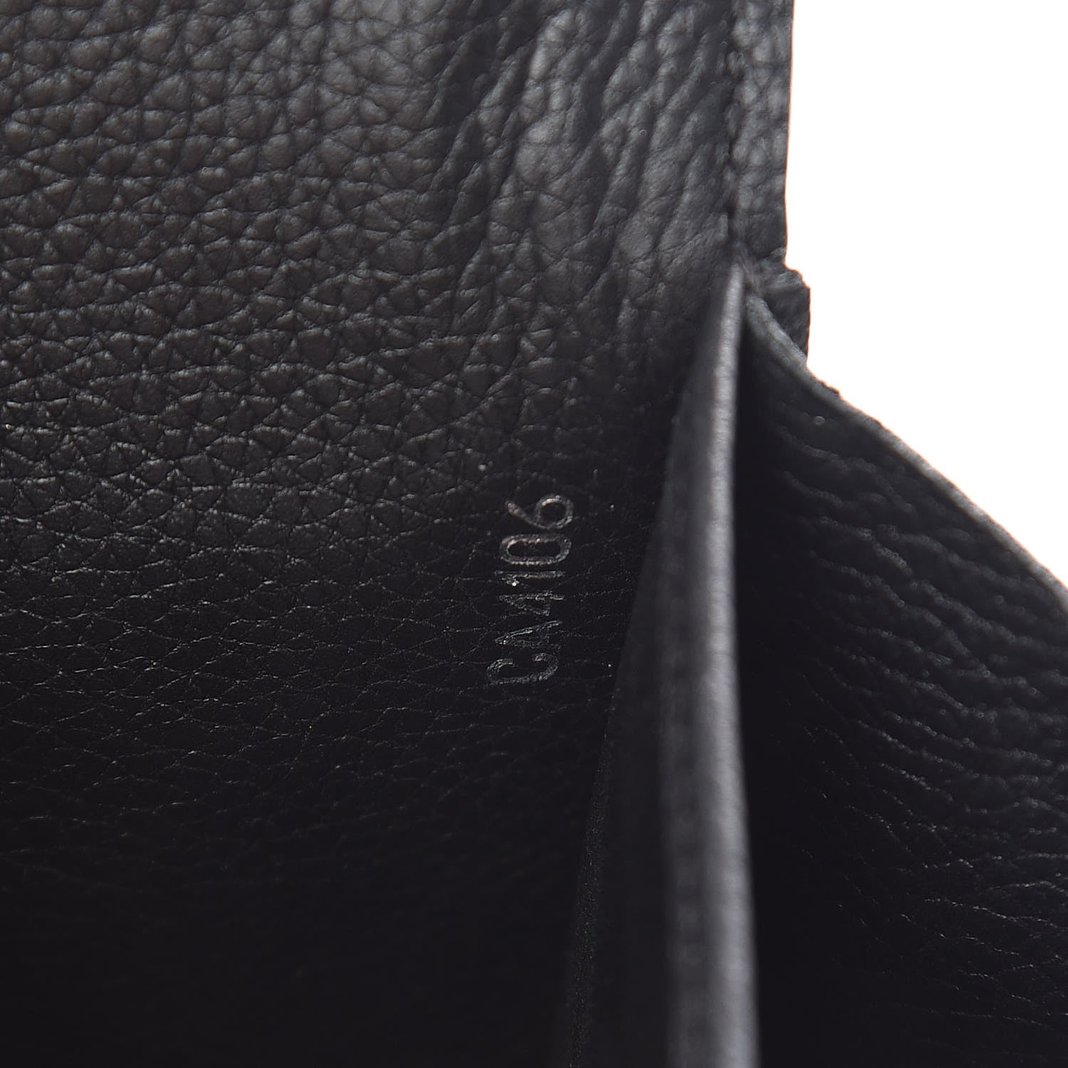 Louis Vuitton Calfskin Lockme II Wallet Black 6 of 7