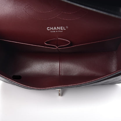 Chanel Caviar Quilted Jumbo Double Flap Black 6 of 9