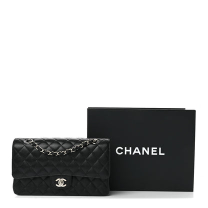Chanel Caviar Quilted Medium Double Flap Black 14 of 14