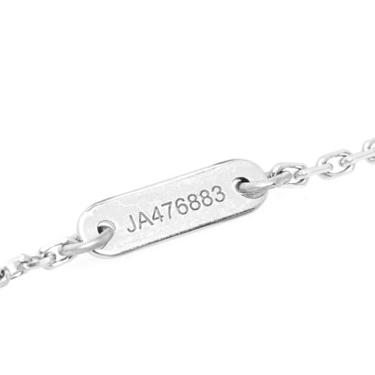 Van Cleef & Arpels 18K White Gold Diamond Mini Frivole Pendant Pave Necklace 7 of 8