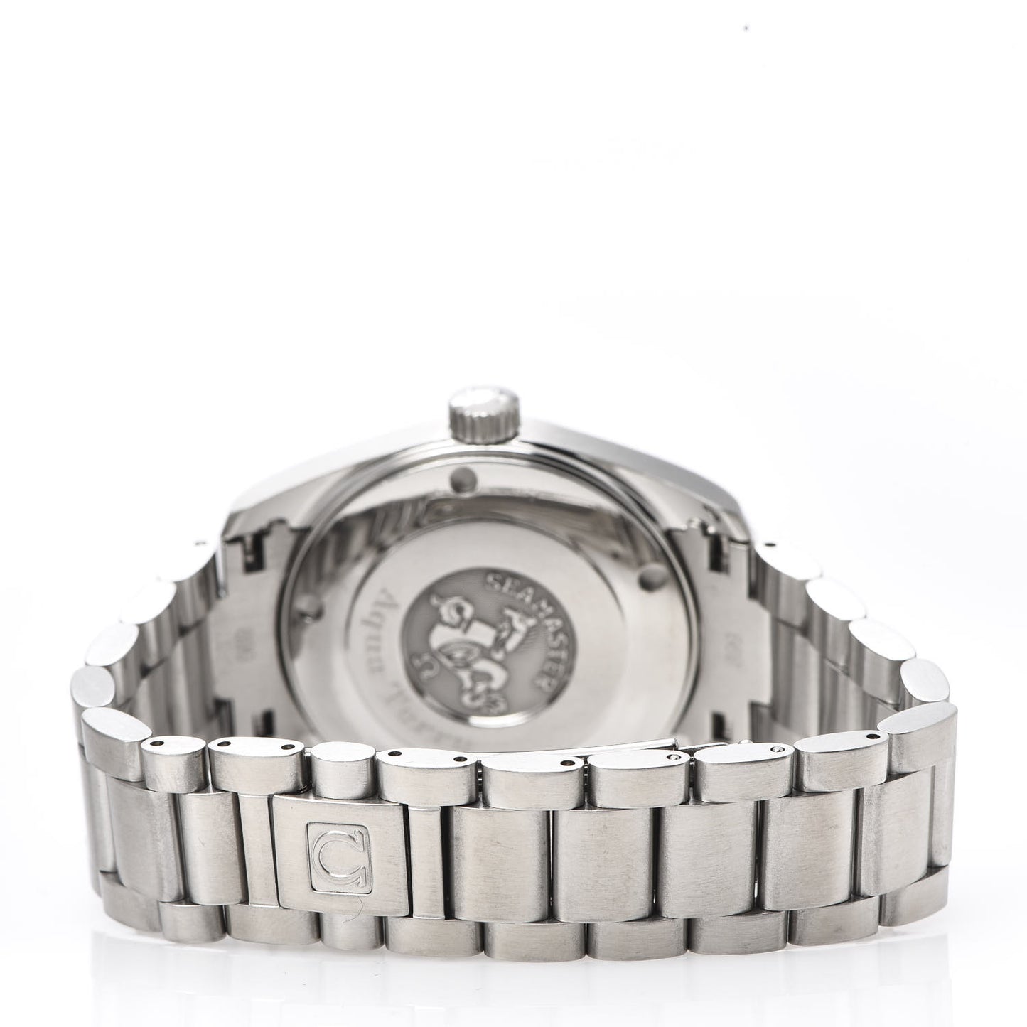 Stainless Steel 36mm Seamaster Aqua Terra Quartz Watch Black 2518.50