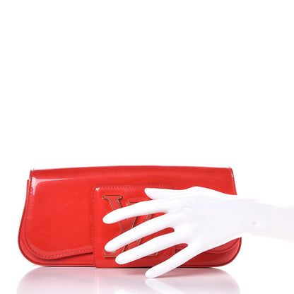 Louis Vuitton Patent Sobe Clutch Grenadine 2 of 10