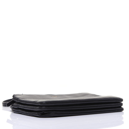 Celine Lambskin Small Trio Crossbody Bag Black 4 of 19