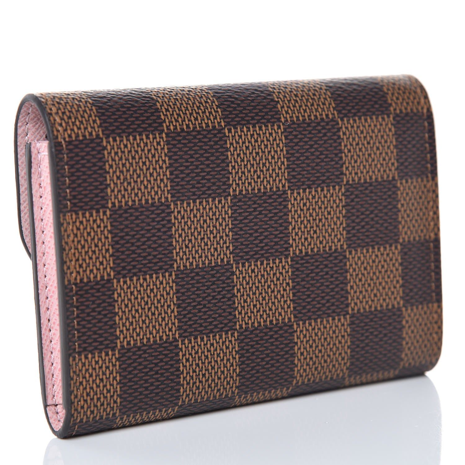 Louis Vuitton Damier Ebene Rosalie Coin Purse Rose Ballerine 3 of 8
