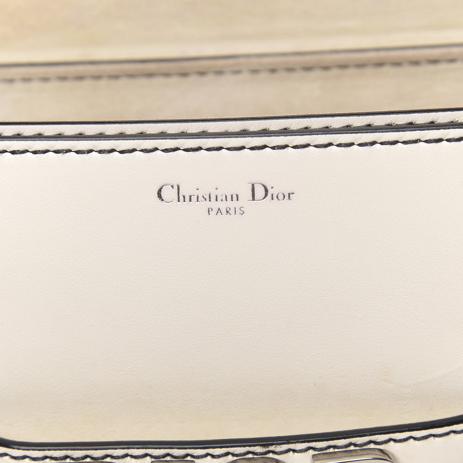 Christian Dior Smooth Calfskin Dio(r)evolution Flap Bag Off White 6 of 13