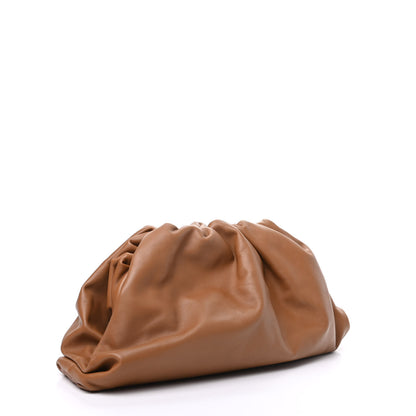 Bottega Veneta Smooth Butter Calf The Pouch Oversized Clutch Cammello 3 of 8