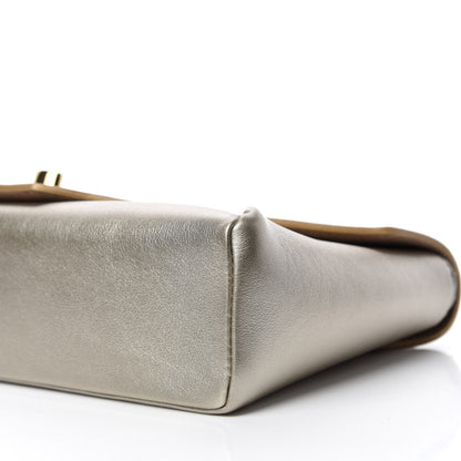 Louis Vuitton Metallic Calfskin Love Note Gold Silver 7 of 11