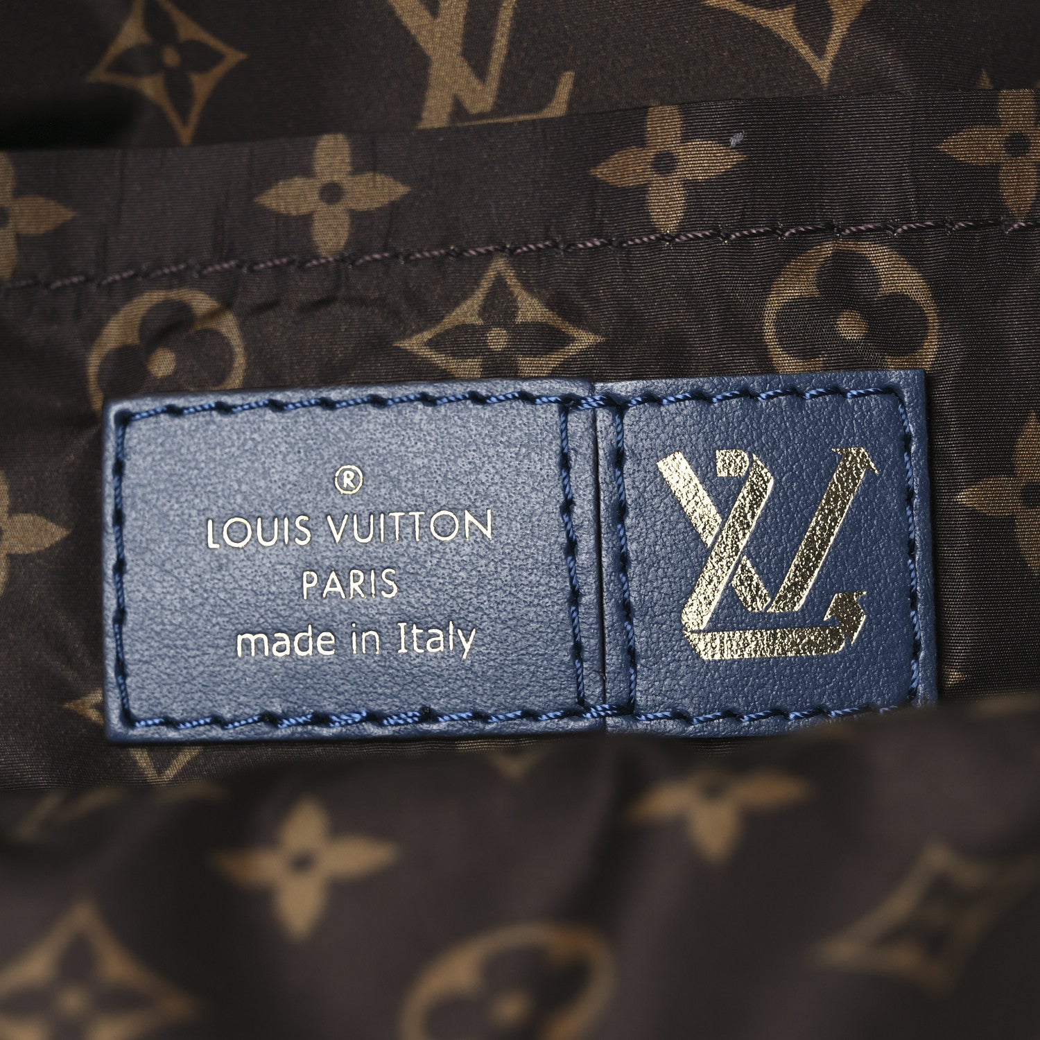 Louis Vuitton Econyl Mini Monogram Pillow Palm Springs Backpack Mini Navy 6 of 9
