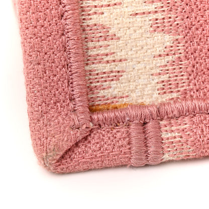 Christian Dior CHRISTIAN DIOR Canvas Embroidered Large Striped Book Tote Pink 12 of 15