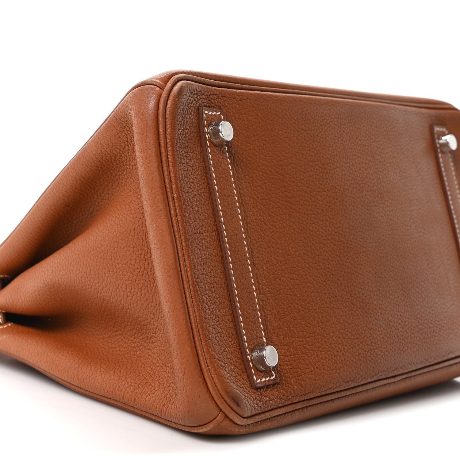 Hermes Natural Barenia Faubourg Birkin 30 Fauve 9 of 10