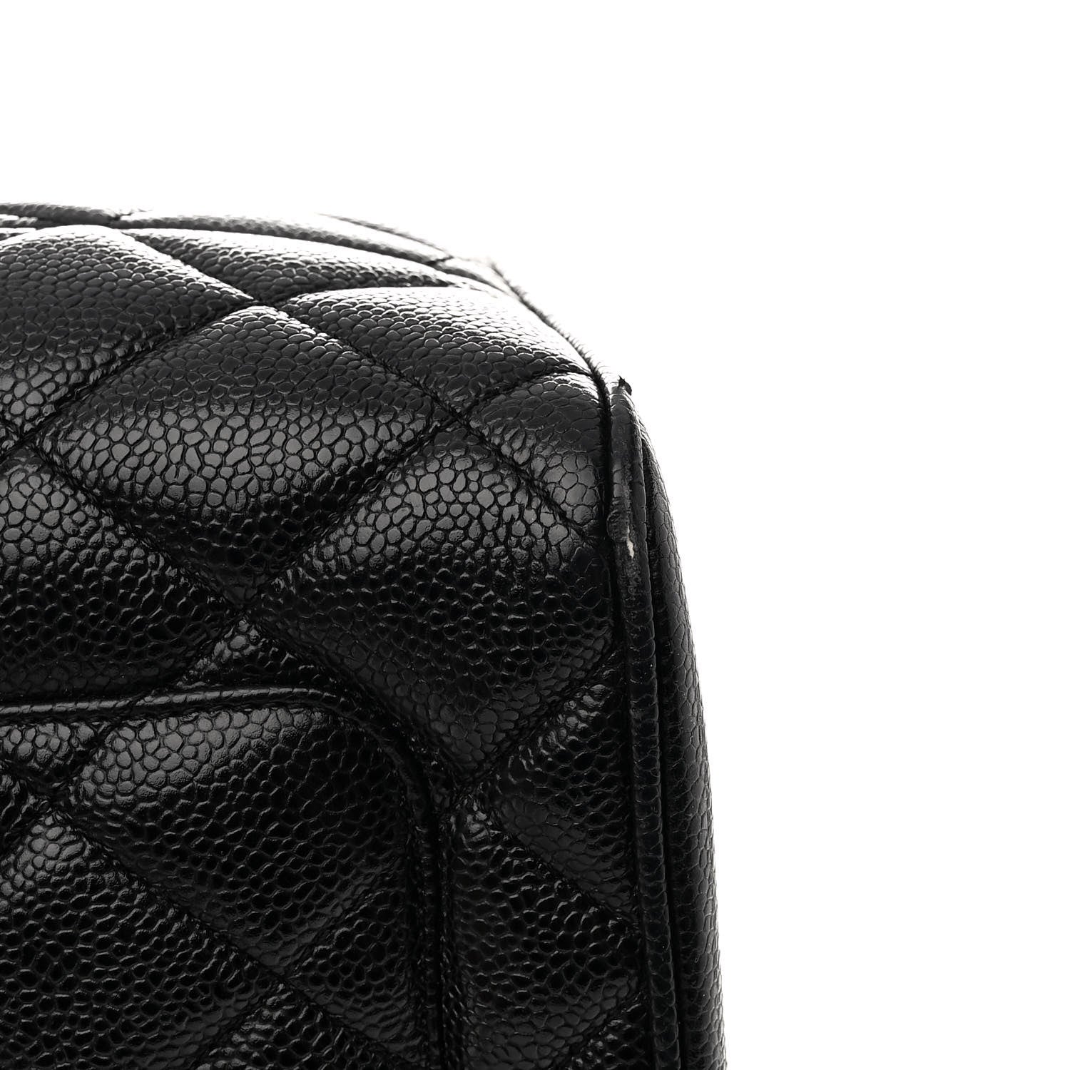 Chanel Caviar Quilted Medallion Tote Black 14 of 16