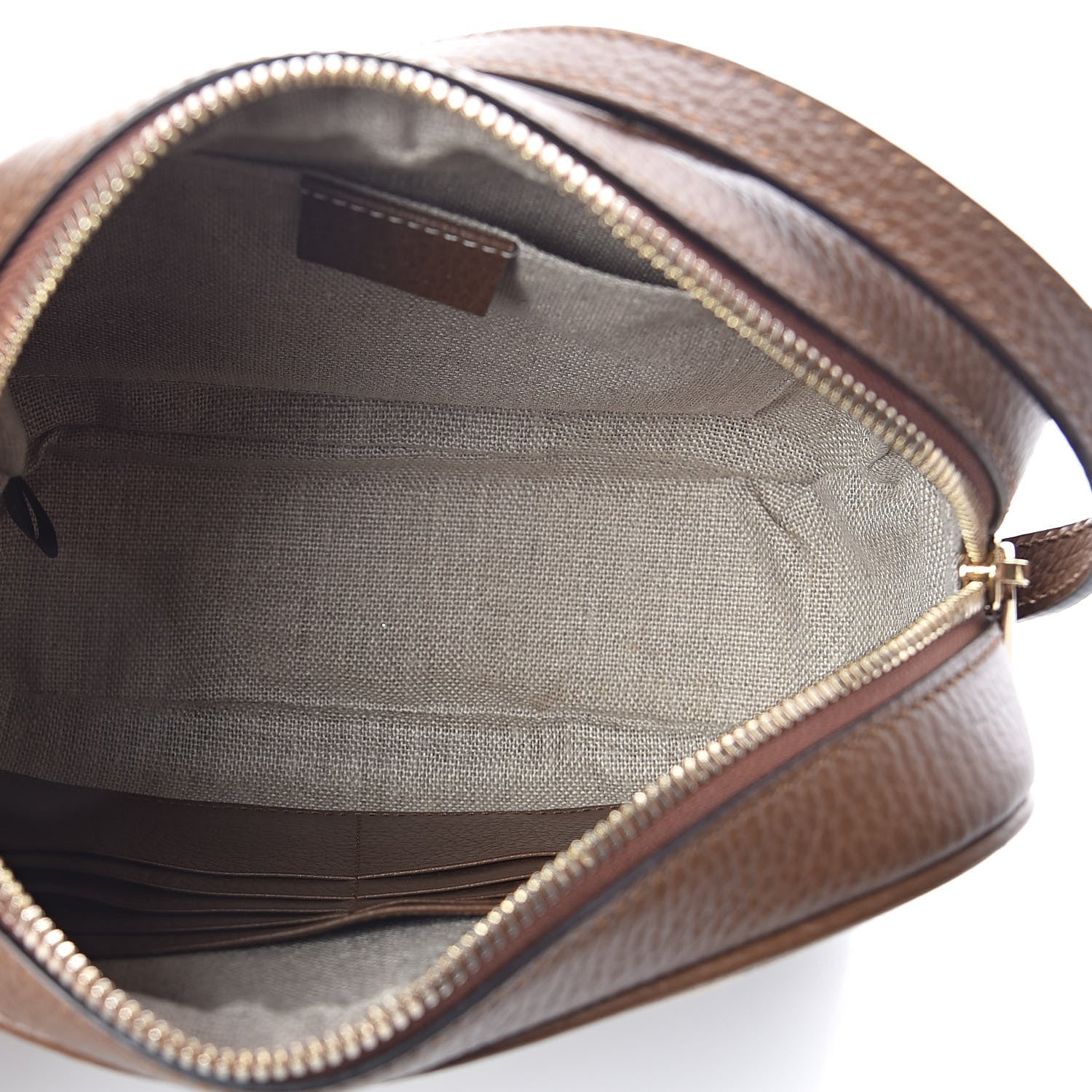 Gucci Monogram Mini Bree Messenger Bag Beige Tabacco 5 of 9