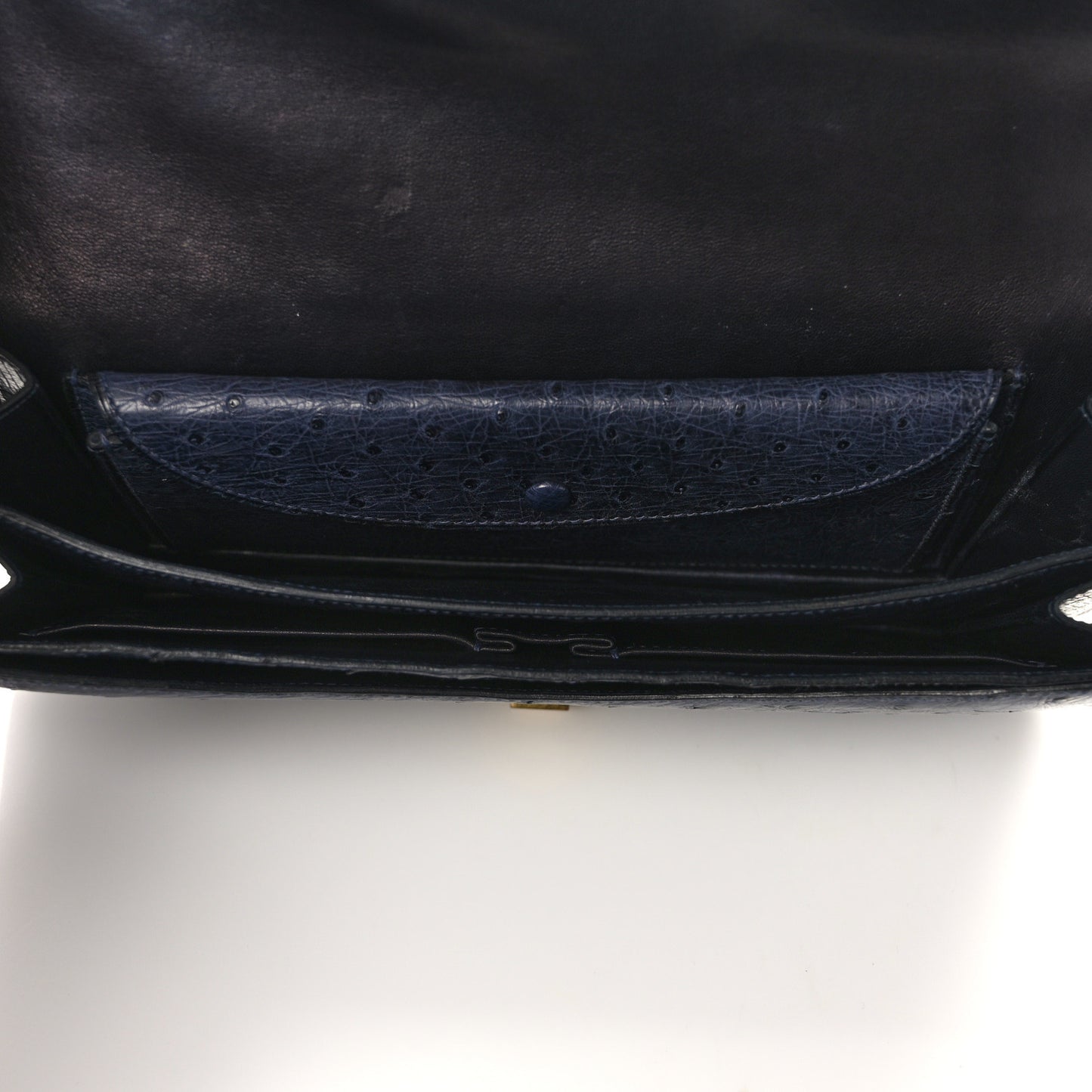 Ostrich Ring Shoulder Bag