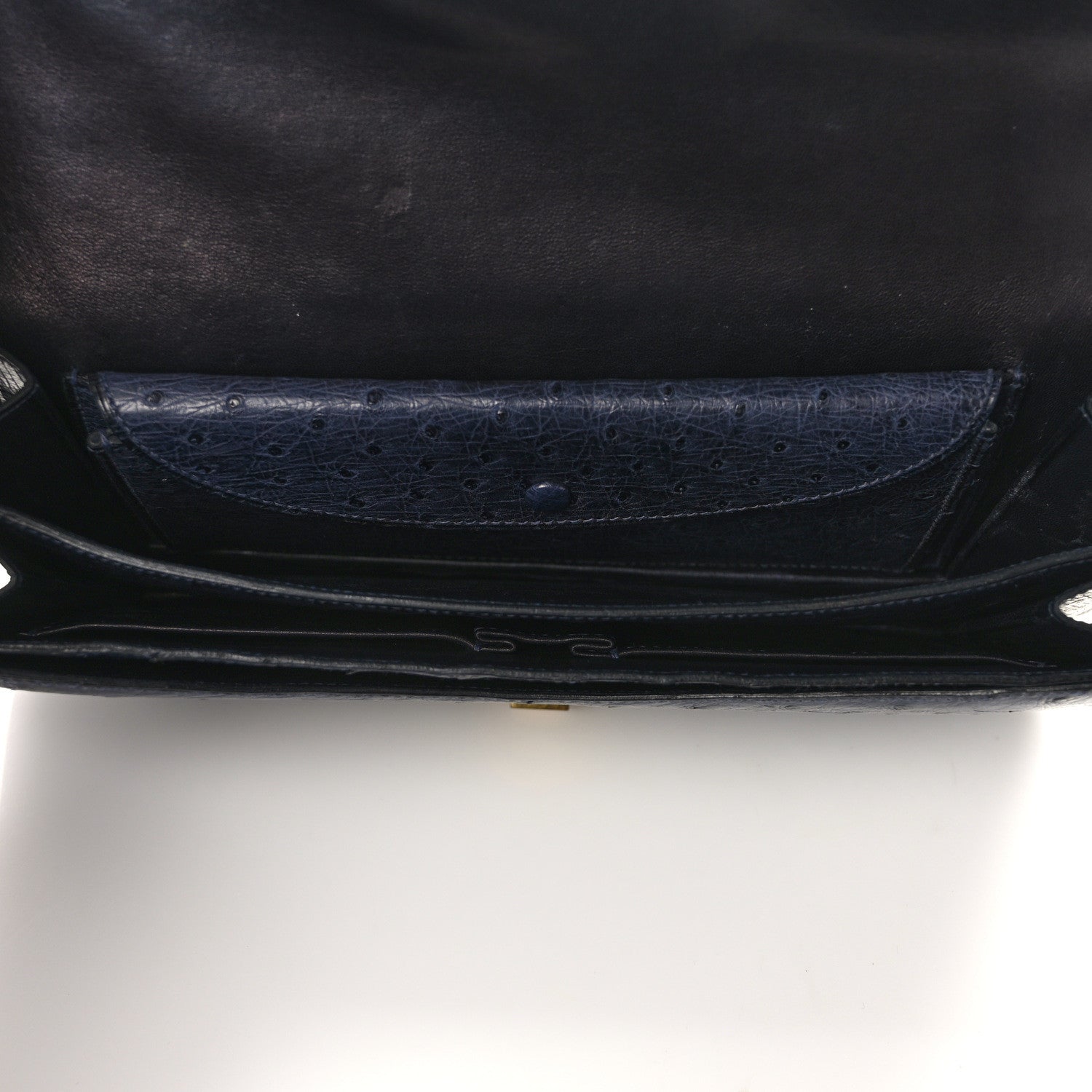 Hermes Ostrich Ring Shoulder Bag 5 of 14