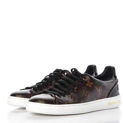 Louis Vuitton Patent Monogram Frontrow Sneakers 36 3 of 10