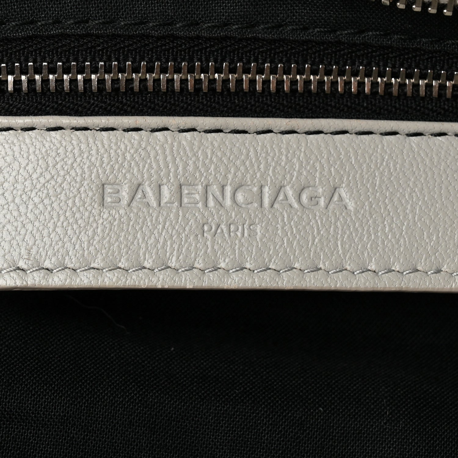Balenciaga Chevre Silver Metallic Edge Hardware City Gris Glace 7 of 14