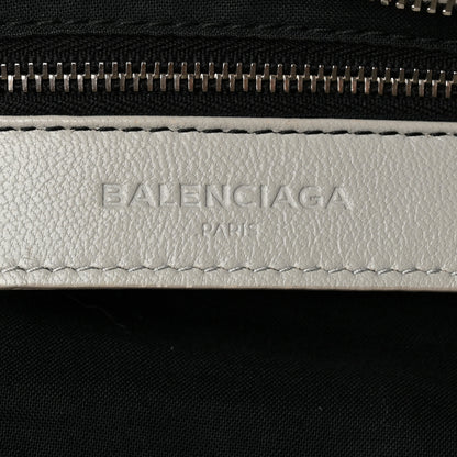 Balenciaga Chevre Silver Metallic Edge Hardware City Gris Glace 7 of 14