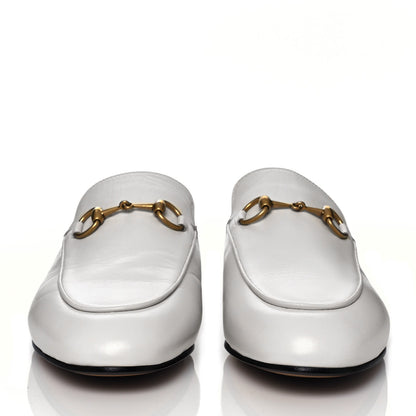 Gucci Malaga Kid Womens Princetown Slippers 37 Mystic White 2 of 9
