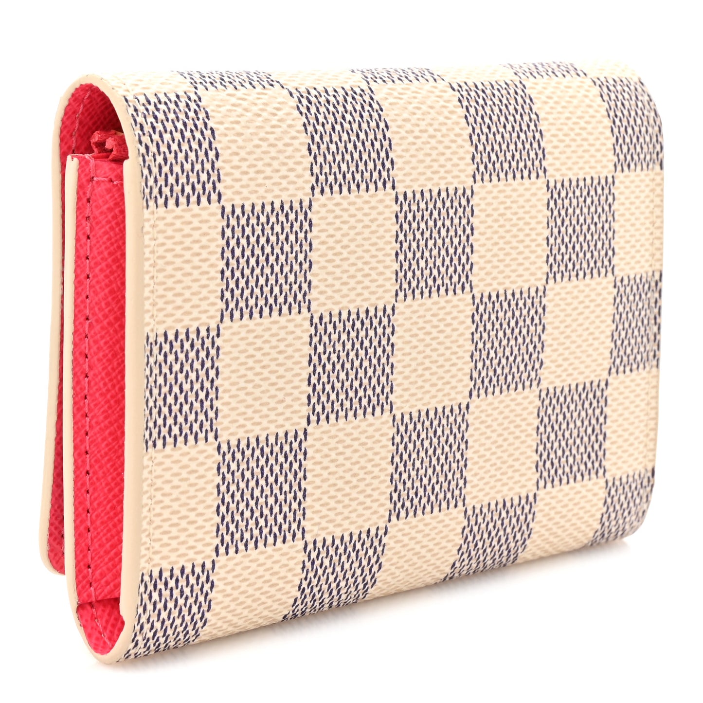 Damier Azur 2023 Christmas Animation Sailing Vivienne Portefeuille Monet Rosalie Coin Purse Dragon Fruit Pink