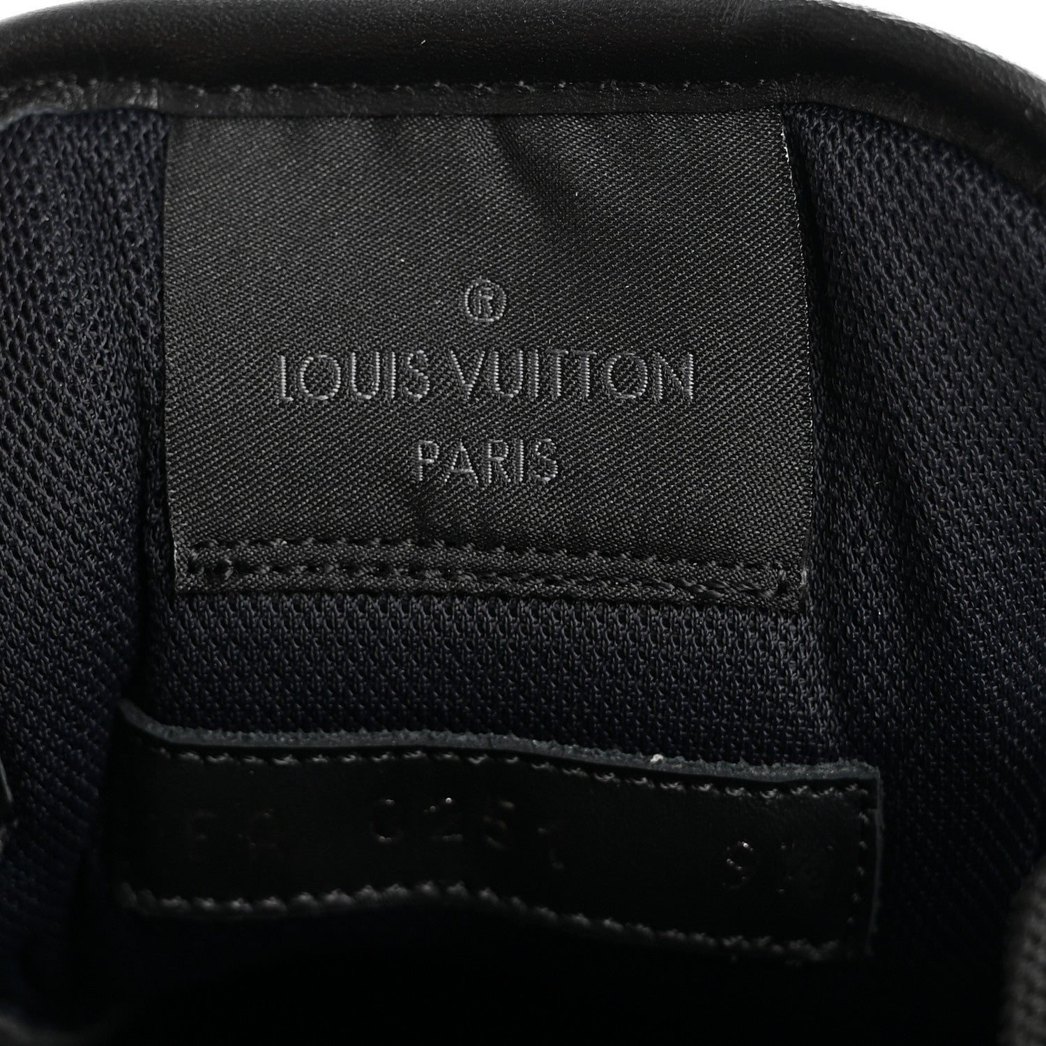 Louis Vuitton Suede Mens LV Trainer Sneakers 9 Black 11 of 14