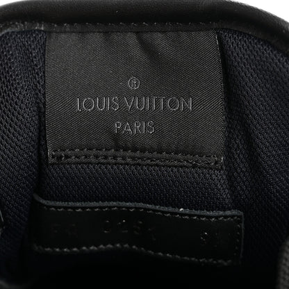 Louis Vuitton Suede Mens LV Trainer Sneakers 9 Black 11 of 14