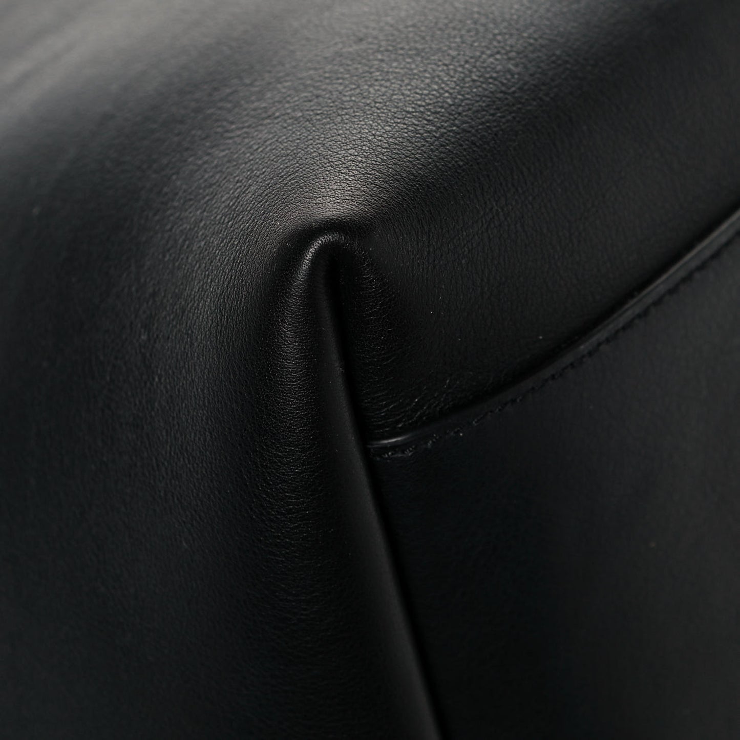 Calfskin Palazzo Tote Black