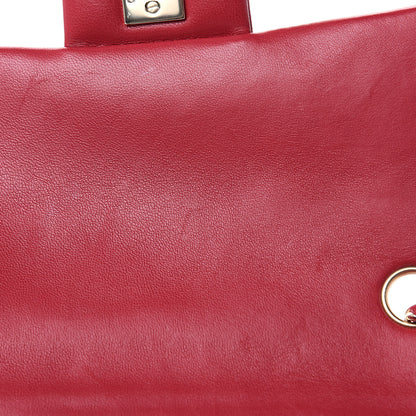 Chanel Lambskin Quilted Mini Rectangular Flap Red 11 of 11