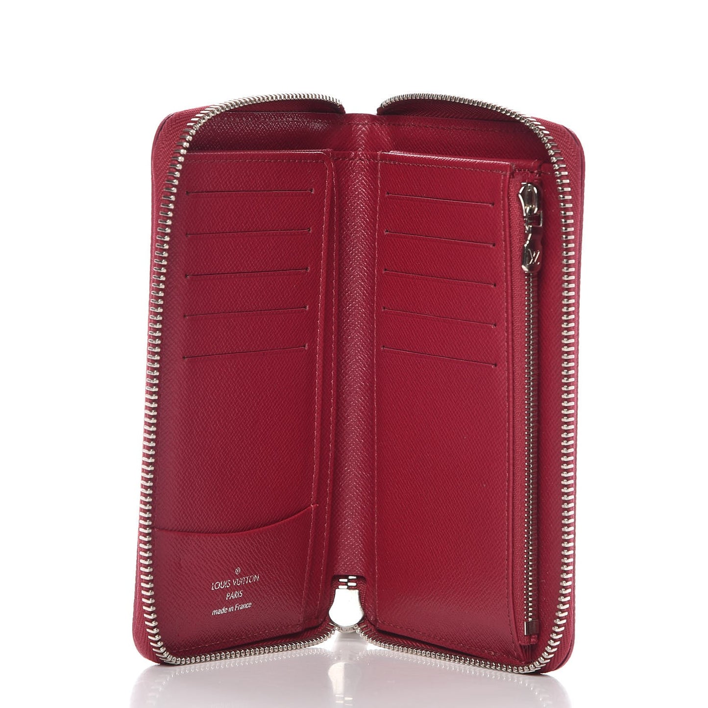 Epi Zippy Compact Wallet Fuchsia