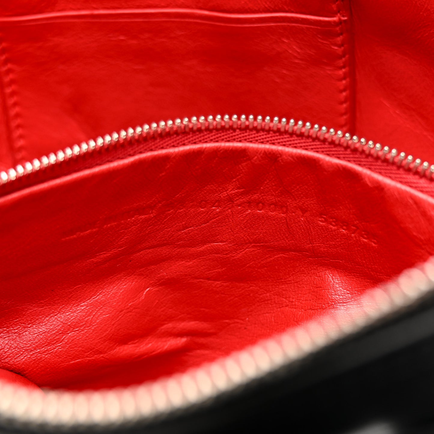 Calfskin XS Triangle Duffle Black