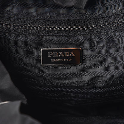 Prada Nylon Vela Medium Backpack Black 5 of 8