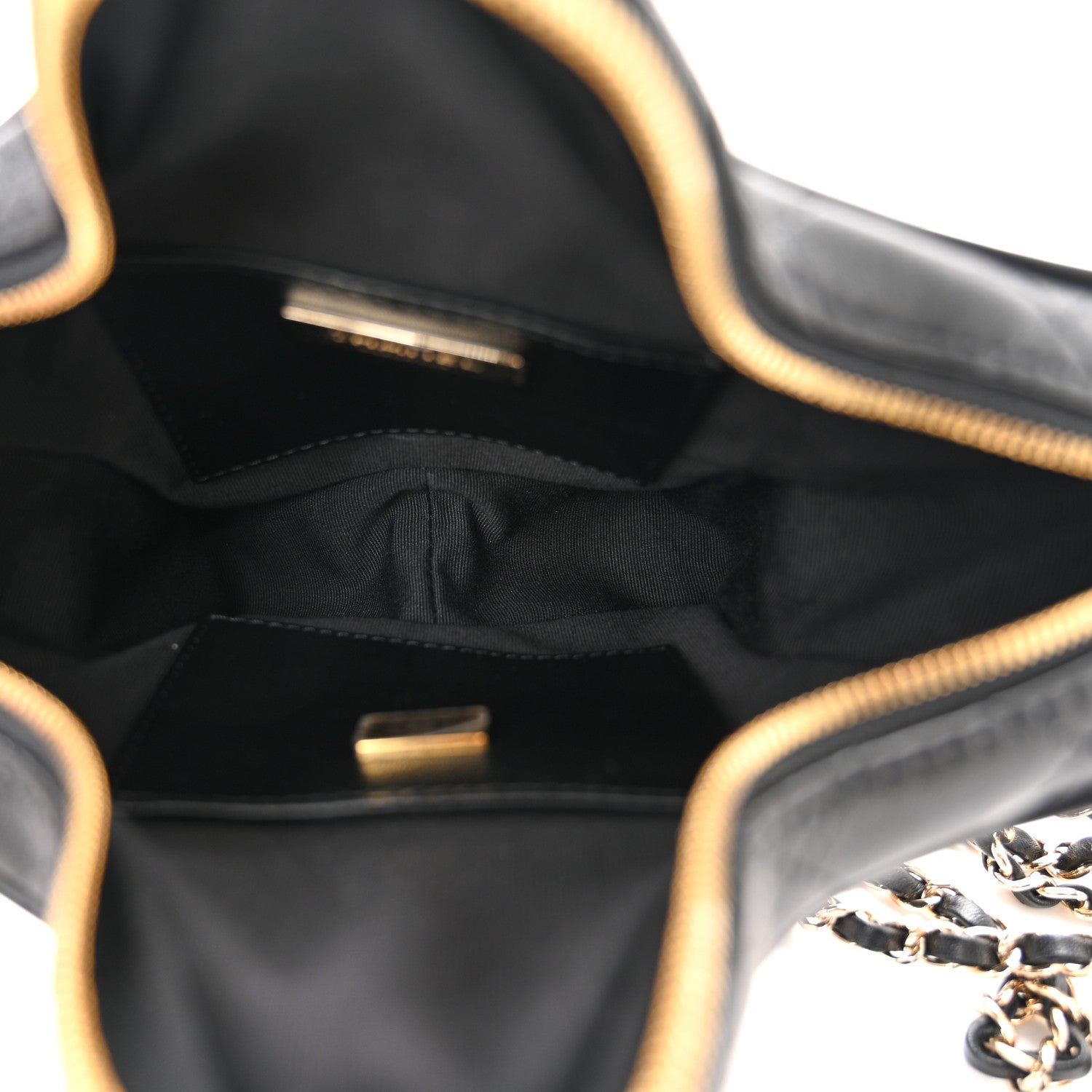 Chanel Lambskin Quilted Walk of Fame Star Bag Black 5 of 11