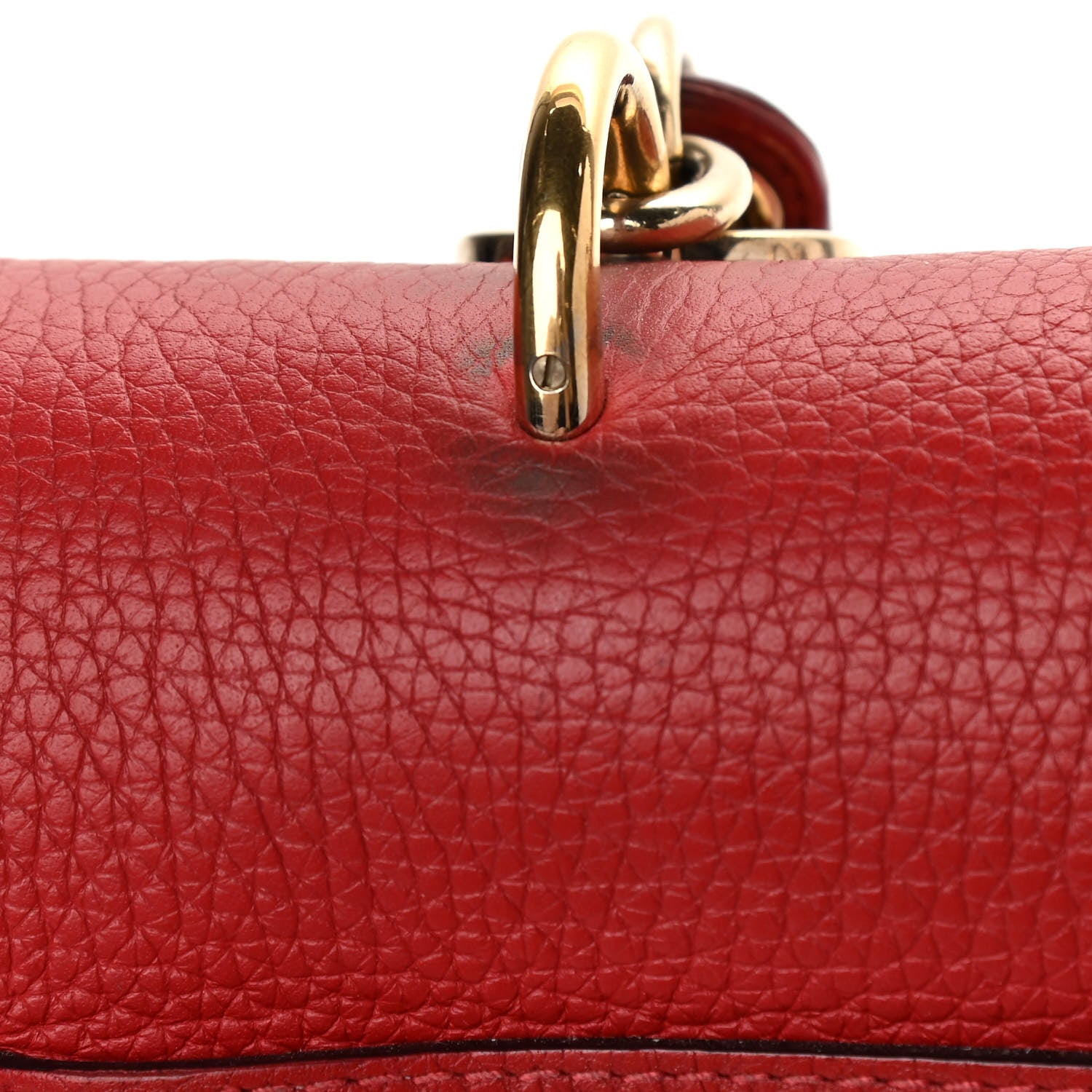Christian Dior Bullcalf Small Be Dior Flap Red 16 of 20