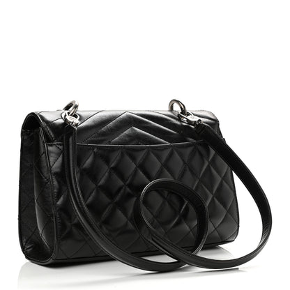 Chanel Calfskin Quilted Medium Mad About Quilting Flap Black 3 of 10