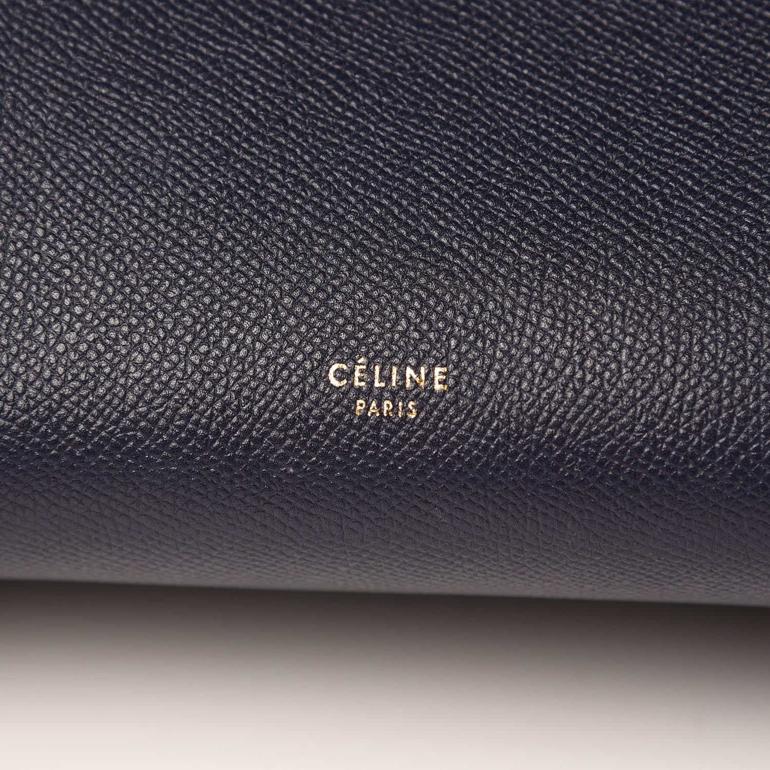 Celine Baby Grained Calfskin Micro Belt Bag Steel Blue 7 of 10
