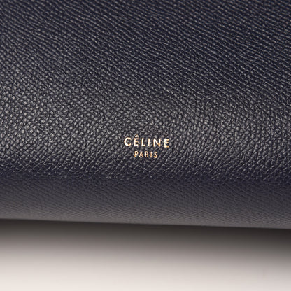 Celine Baby Grained Calfskin Micro Belt Bag Steel Blue 7 of 10