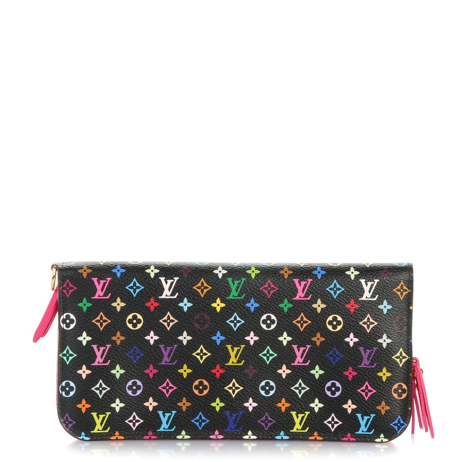 Louis Vuitton Monogram Multicolor Insolite Wallet Black Grenade 1 of 7