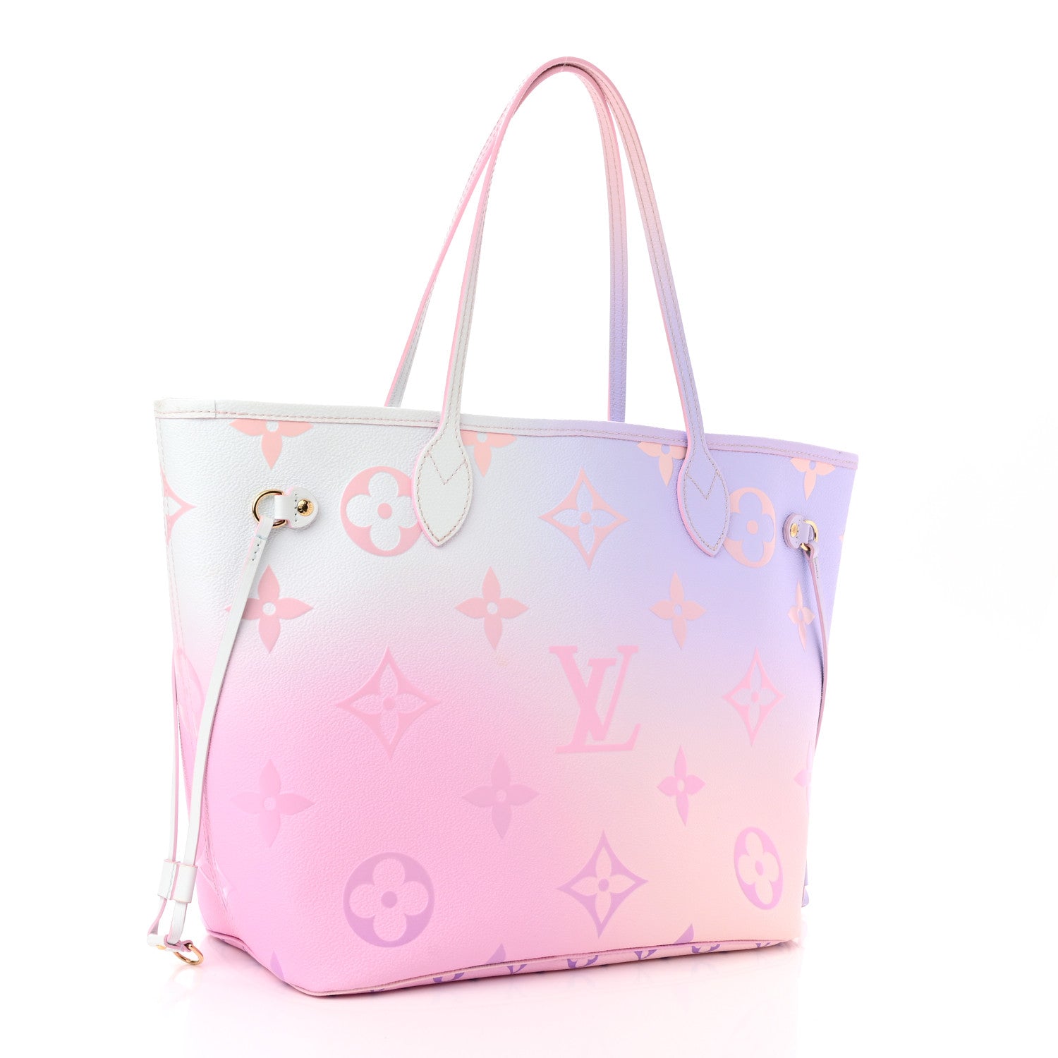 Louis Vuitton Monogram Giant Spring In The City Neverfull MM Sunrise Pastel 3 of 10