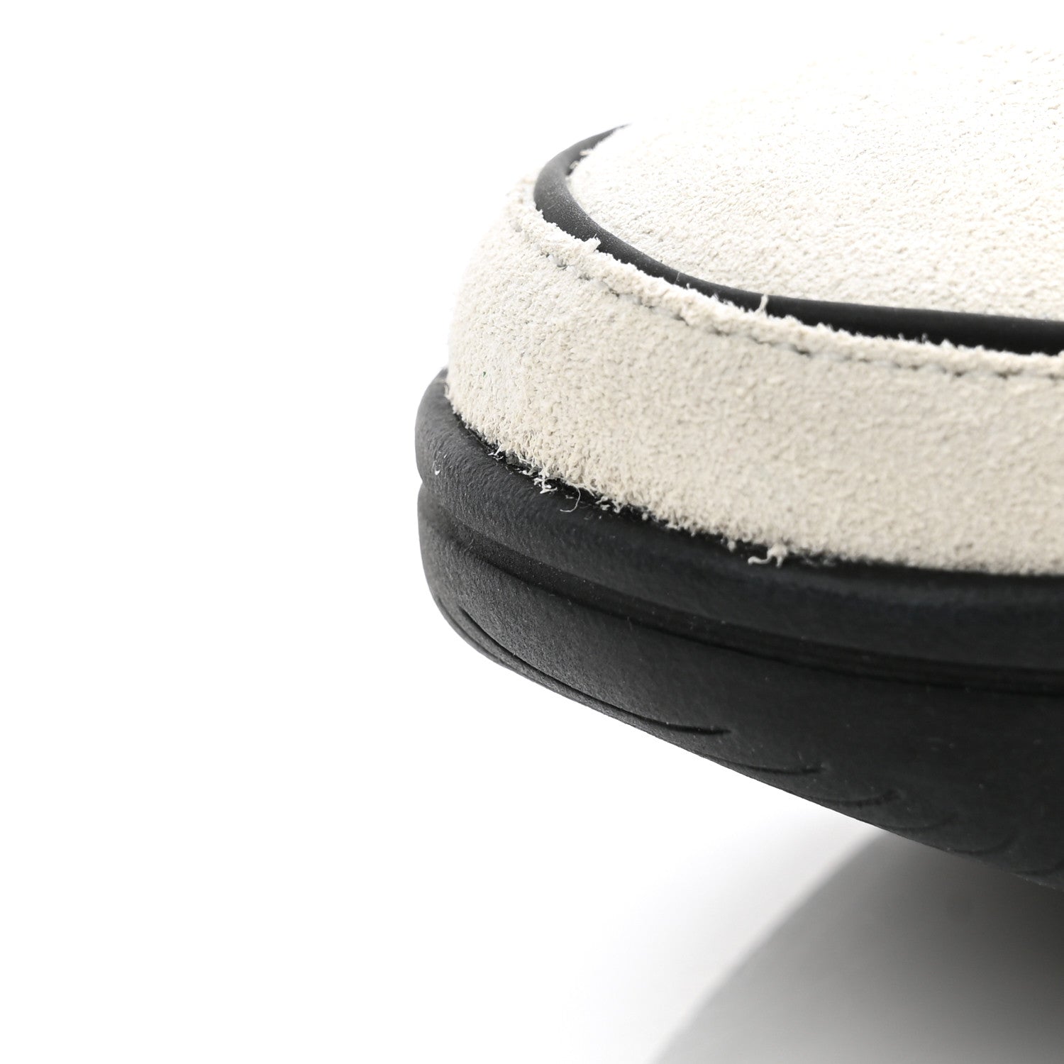 Chanel Fabric Suede Calfskin CC Sneakers 37 White 9 of 11