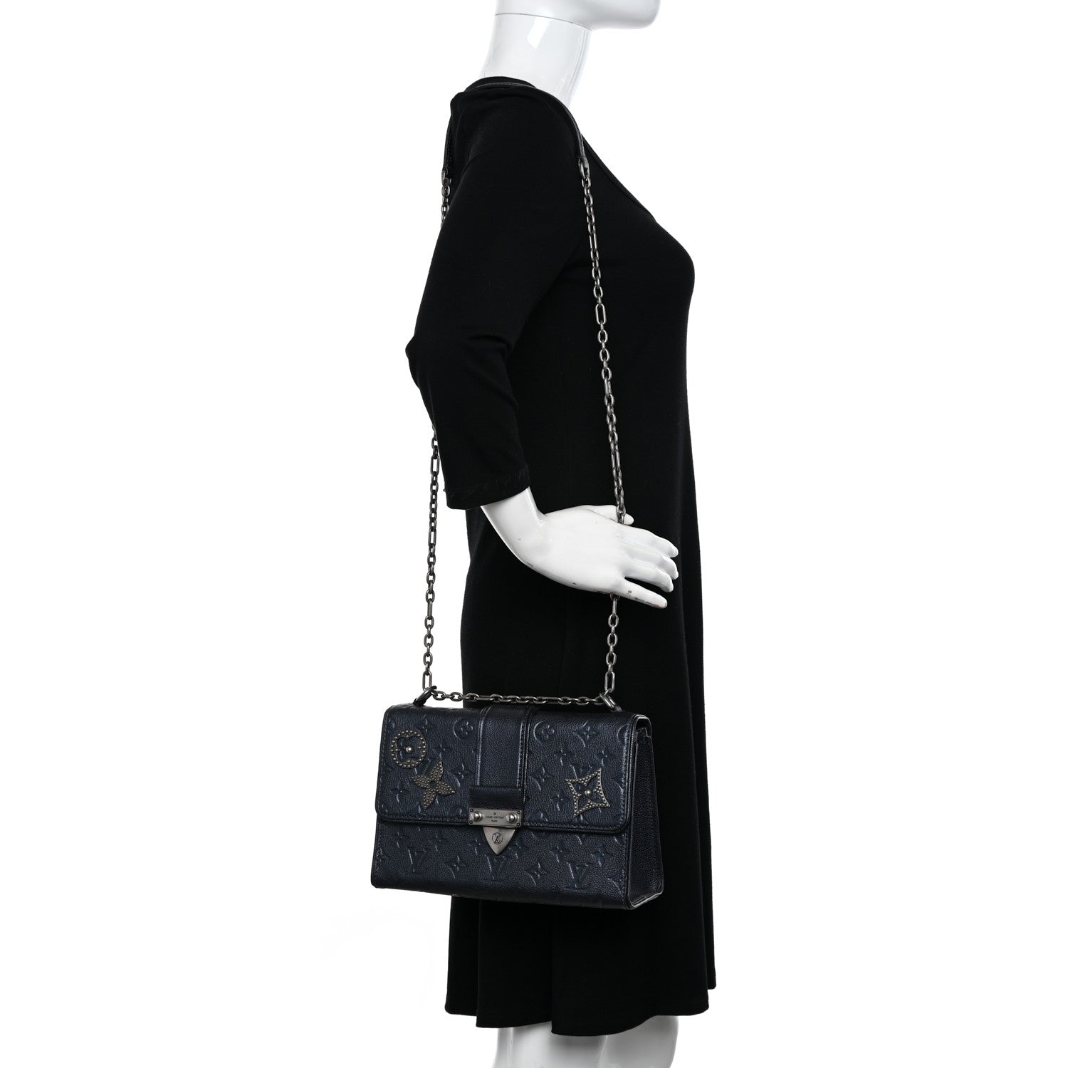 Louis Vuitton Empreinte Pins Saint Sulpice PM Marine 2 of 11