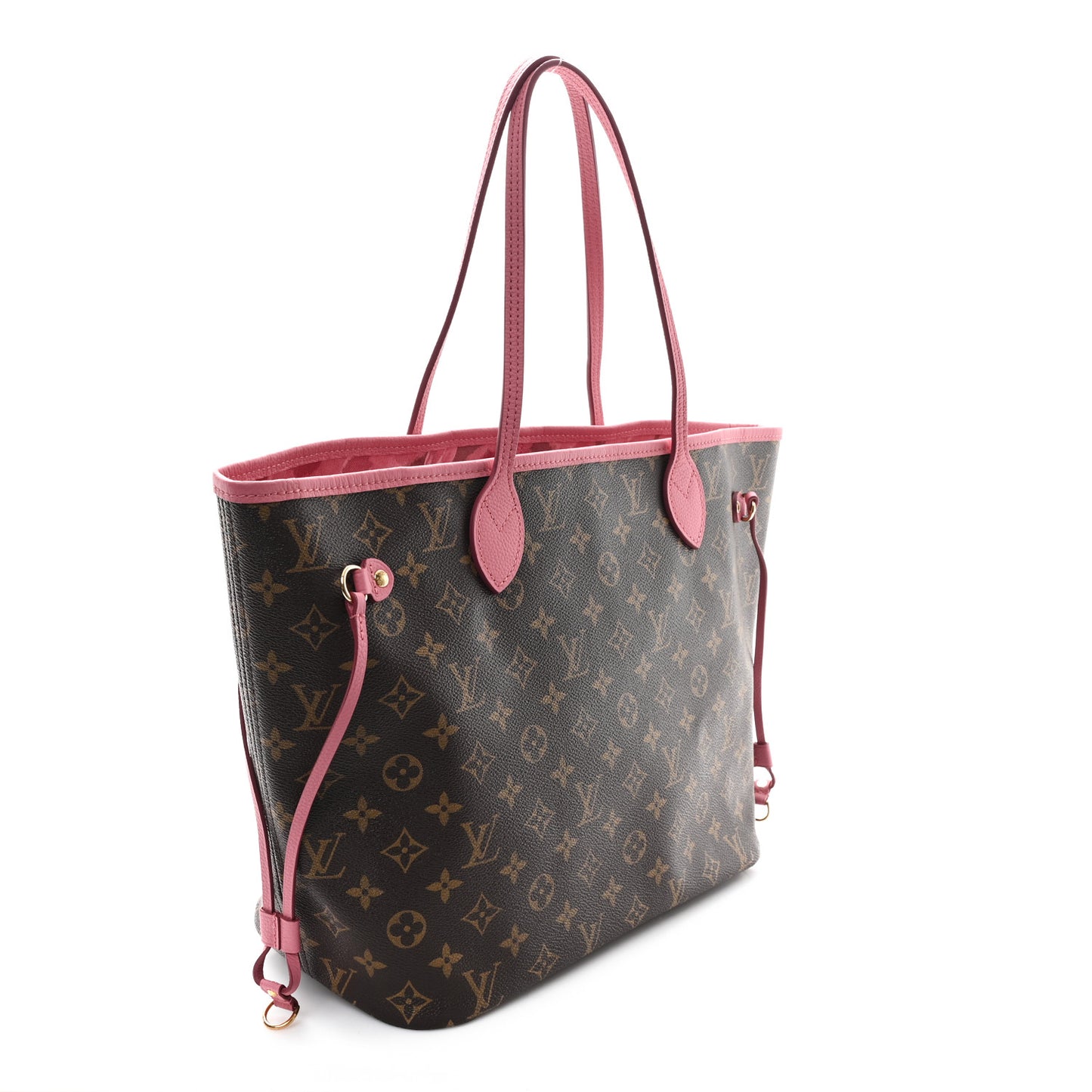 Monogram Articles de Voyage Ikat Neverfull MM Rose Velours