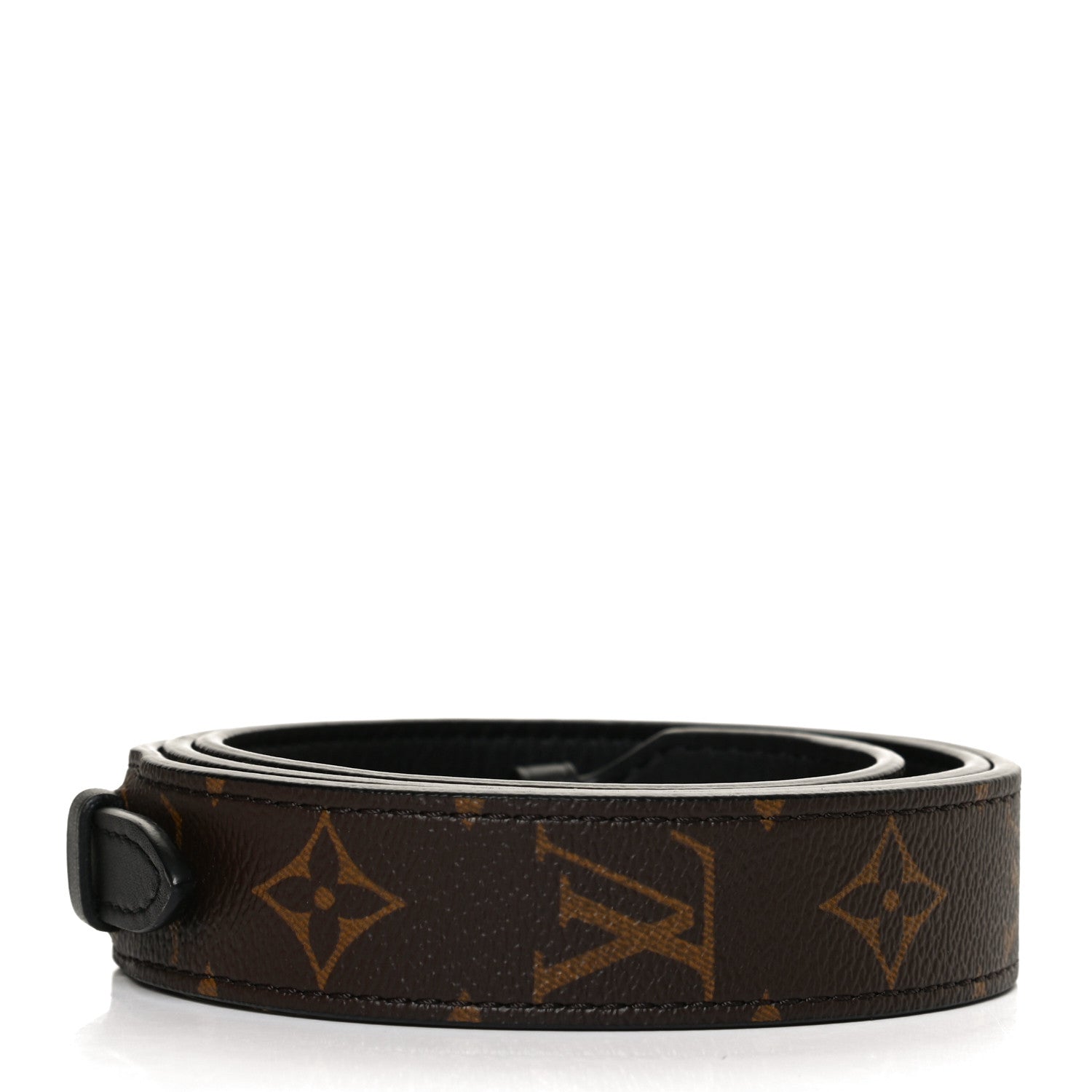 Louis Vuitton Monogram Bandouliere Shoulder Strap XL Black 2 of 5