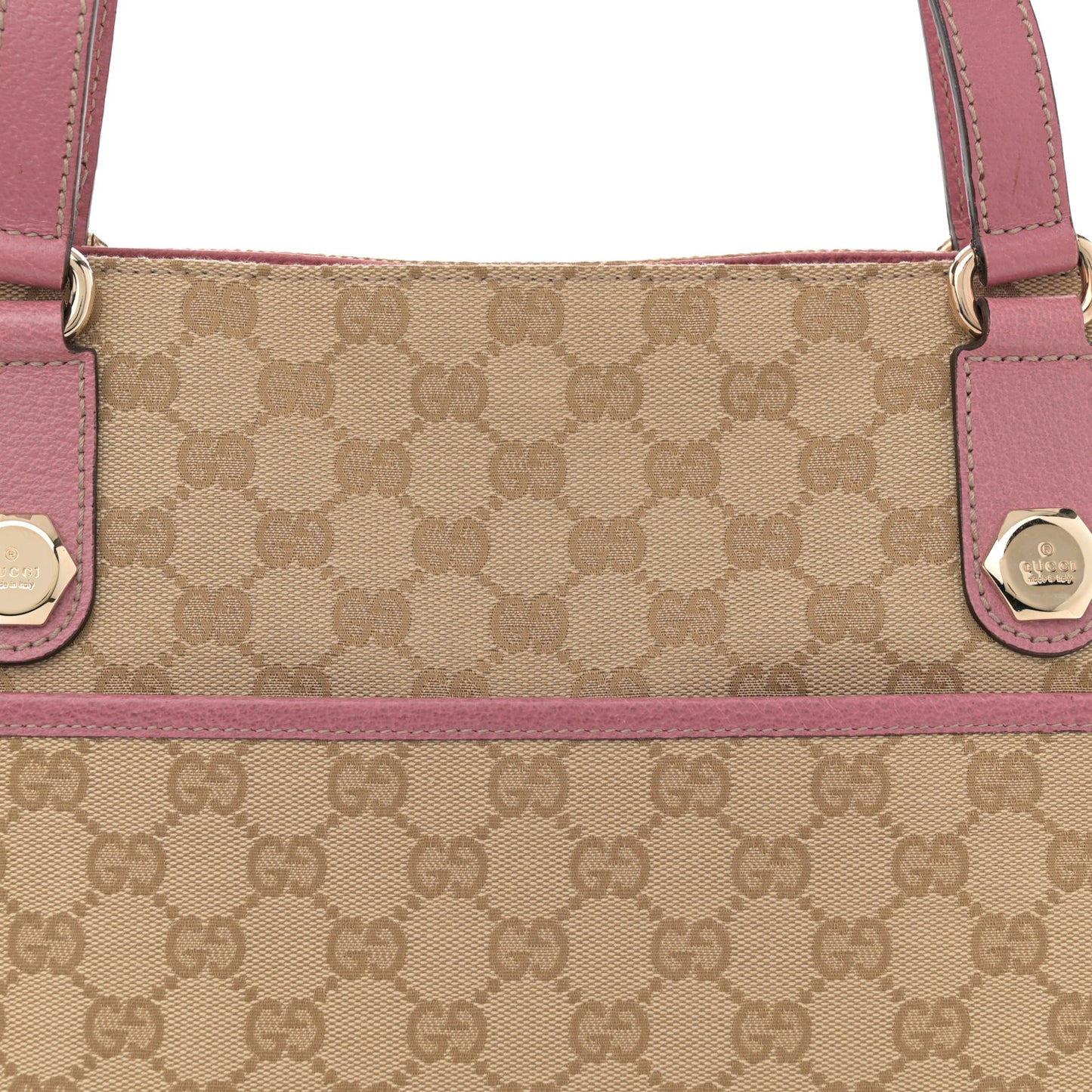 Monogram Medium Charmy Shoulder Bag Pink