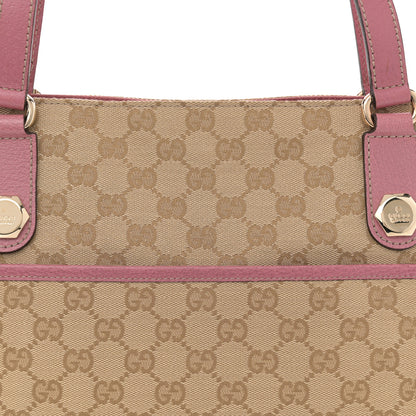 Gucci Monogram Medium Charmy Shoulder Bag Pink 8 of 12