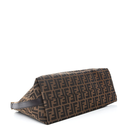 Fendi Zucca Large Hobo Tobacco 4 of 10